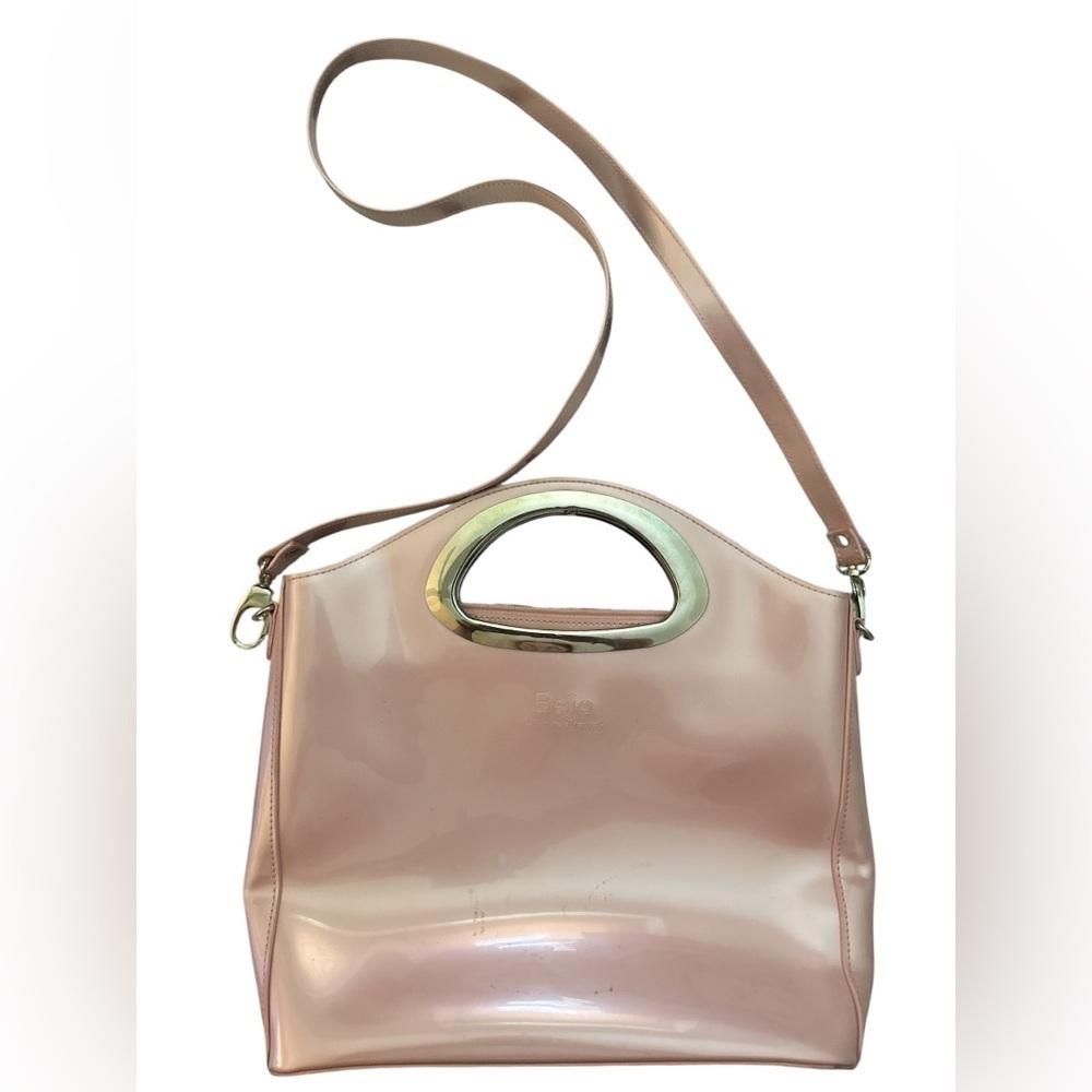 Beijo Pink Patent Leather Purse